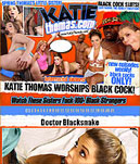 Sexy Katie Summers goes black in front of a cuckold